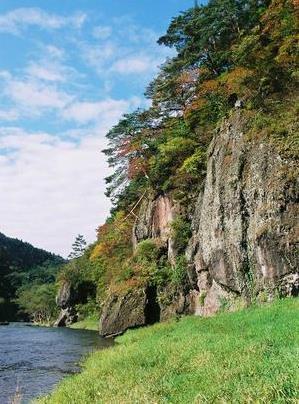 写真：平良木の立岩