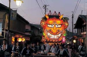 写真：あんどん祭り