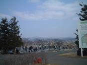 写真3：石沢墓園
