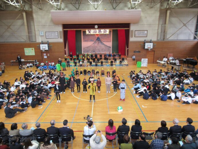 賢治集会全景（令和7年10月25日（土曜））。