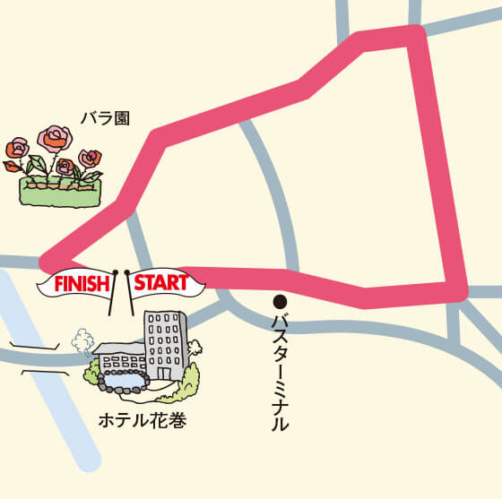 コース図(小学生の部)