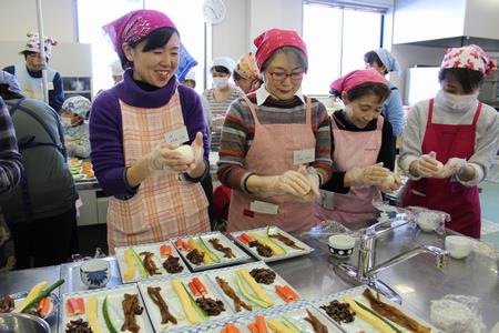 写真:おにぎり講習会1