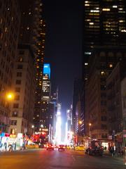 写真45：5日目、ニューヨークの夜景