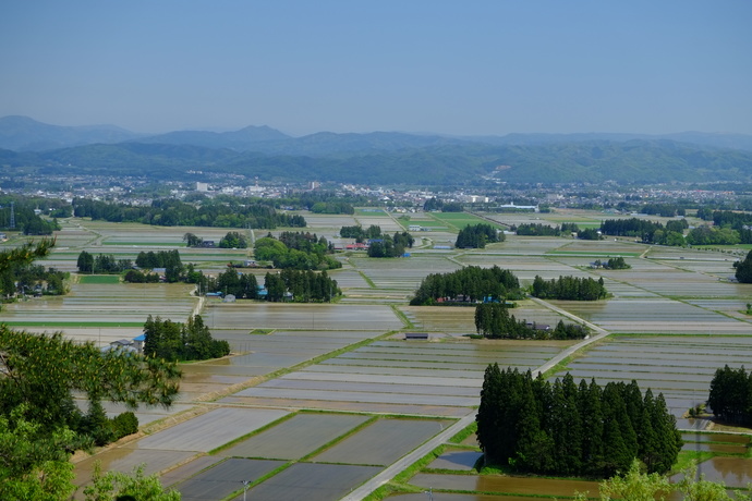 写真：円万寺観音山からの景色