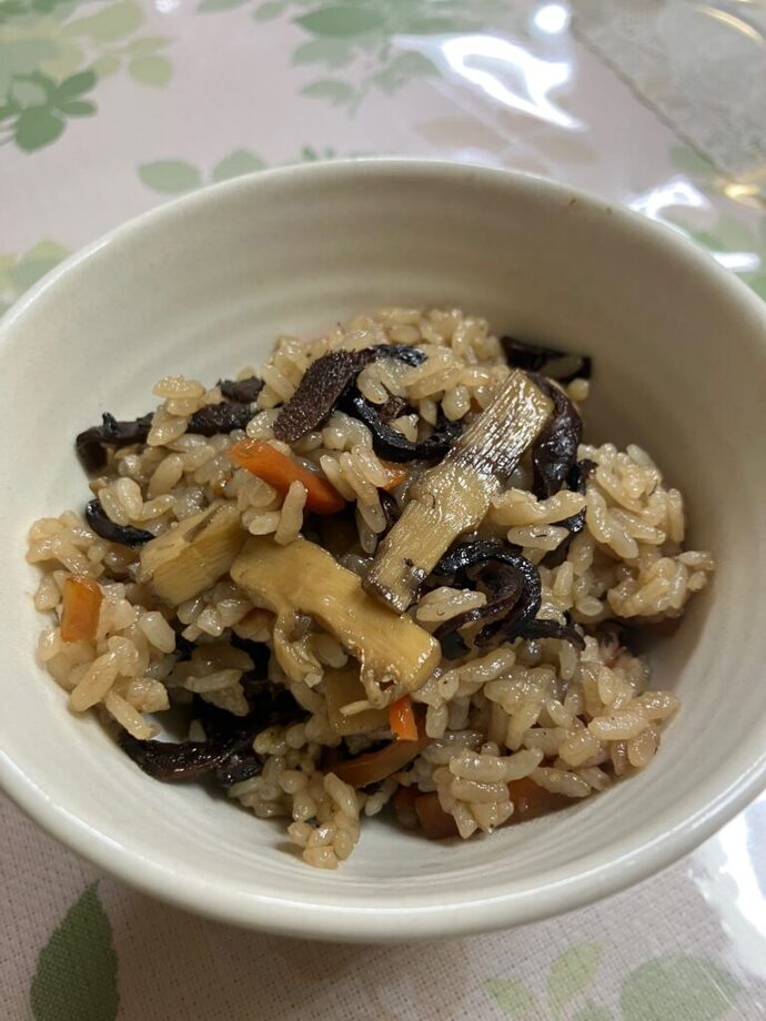 岩手の特別な香りーはじめての「香茸ごはん」