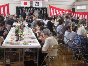 写真：大瀬川地区敬老祭の様子