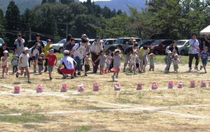 写真：幼児レースの様子