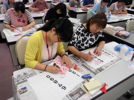 写真：POP講習会の様子2