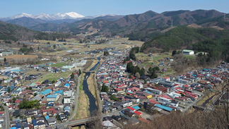 大迫向山公園展望台