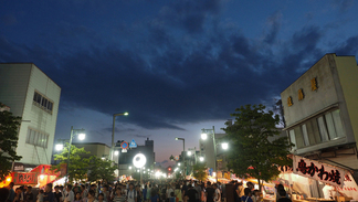 花巻上町の宵宮。毎年7月21日に行われる。