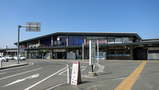 花巻駅の風景