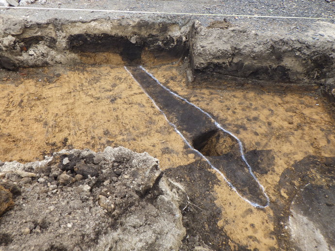 蒼前堂遺跡のおとし穴