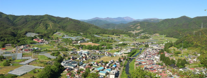 大迫の風景