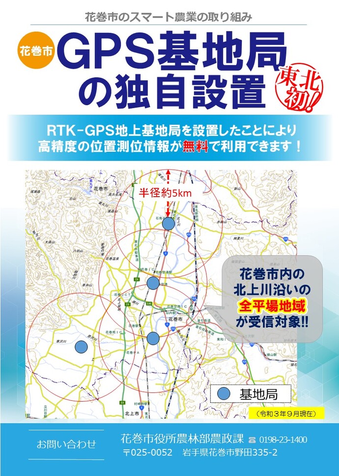 RTK-GPS基地局