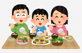 みんなで朝ごはん