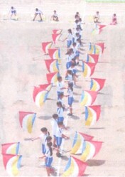 r5運動会 フラッグ