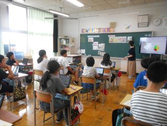 食育指導の様子