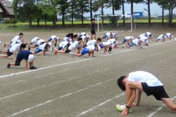 陸上準備運動