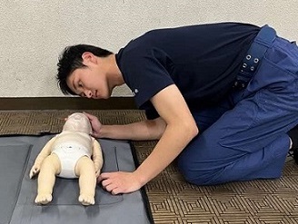 呼吸の確認