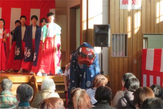 花南地区文化祭の様子