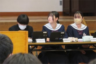 執行部の様子