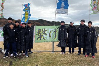 全国中学校駅伝大会での集合写真2