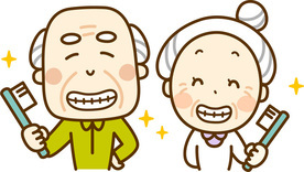 元気な高齢者の画像