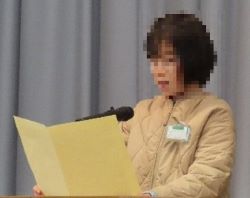 始業式での代表スピーチ