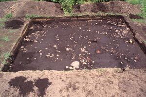 遺物出土状況です