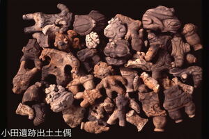 小田遺跡出土土偶です