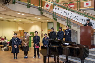2023年にベルンドルフ市に派遣された中高生