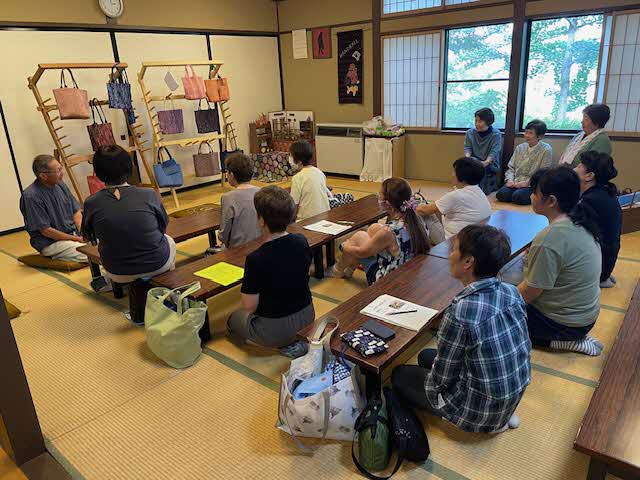 はたおり講座の様子
