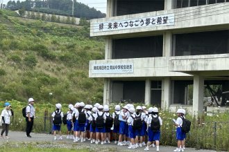 旧陸前高田市立気仙中学校