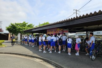 これから奉仕活動開始です
