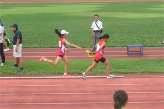 市駅伝競走大会女子の部1枚目