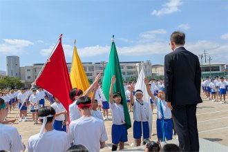 開会式の選手宣誓