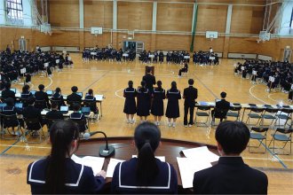 生徒総会全体の様子