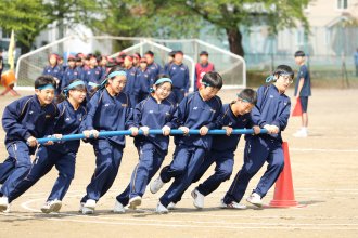 1学年種目「台風の目」