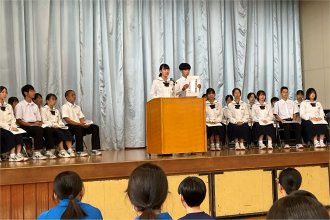 立候補者の演説1