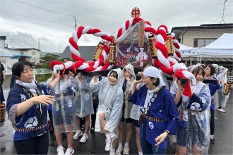 女子の神輿