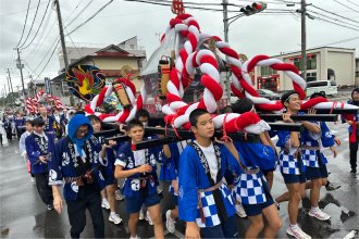 男子の神輿