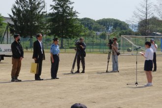 生徒代表挨拶