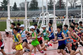 ランナーの集団