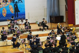吹奏楽部発表