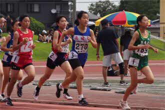 市陸上女子トラック競技