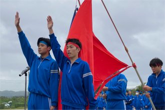 開会式の選手宣誓