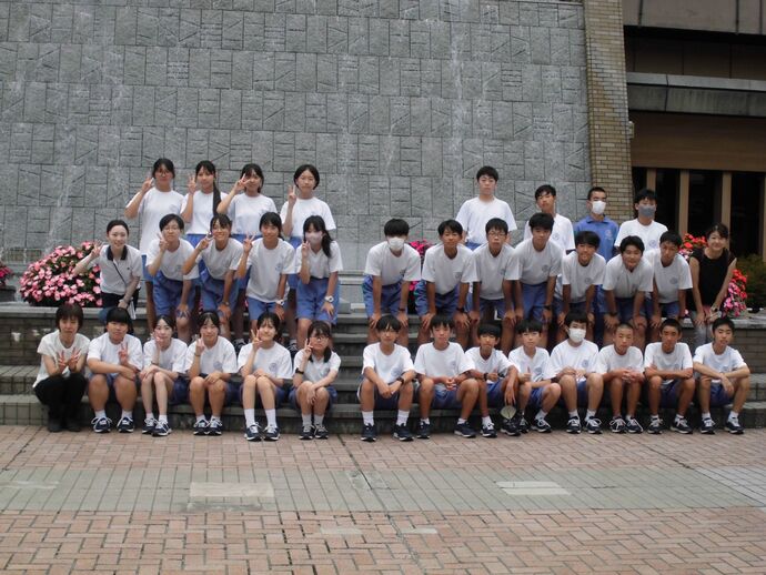 学年記念写真