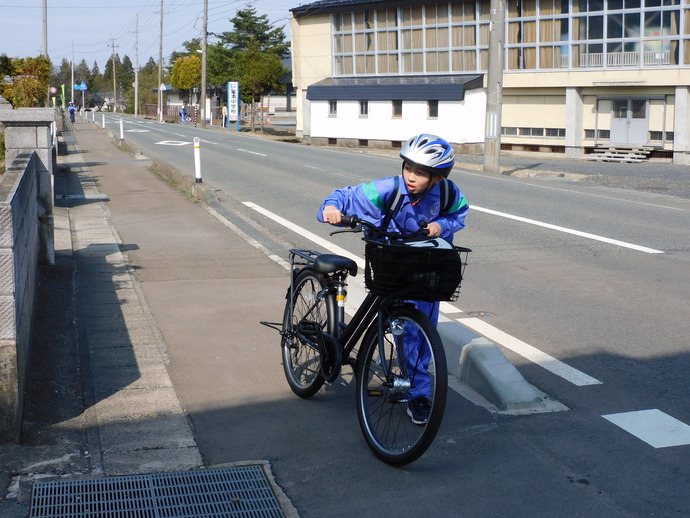 交通安全教室交差点