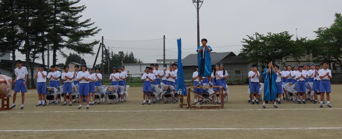 体育祭青組