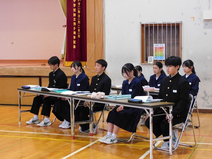生徒会の様子